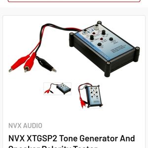 Nvx Audio tone generator and polarity tester